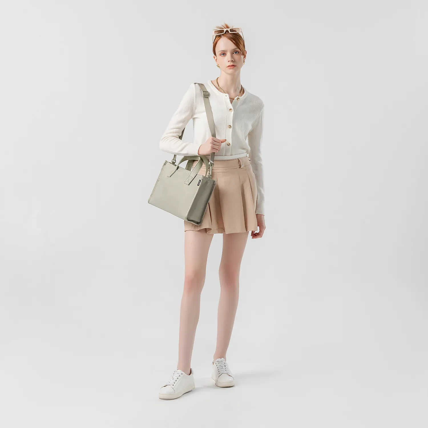 ESTELA 2 AIR M CROSSBODY BAG - DUSTY SAGE